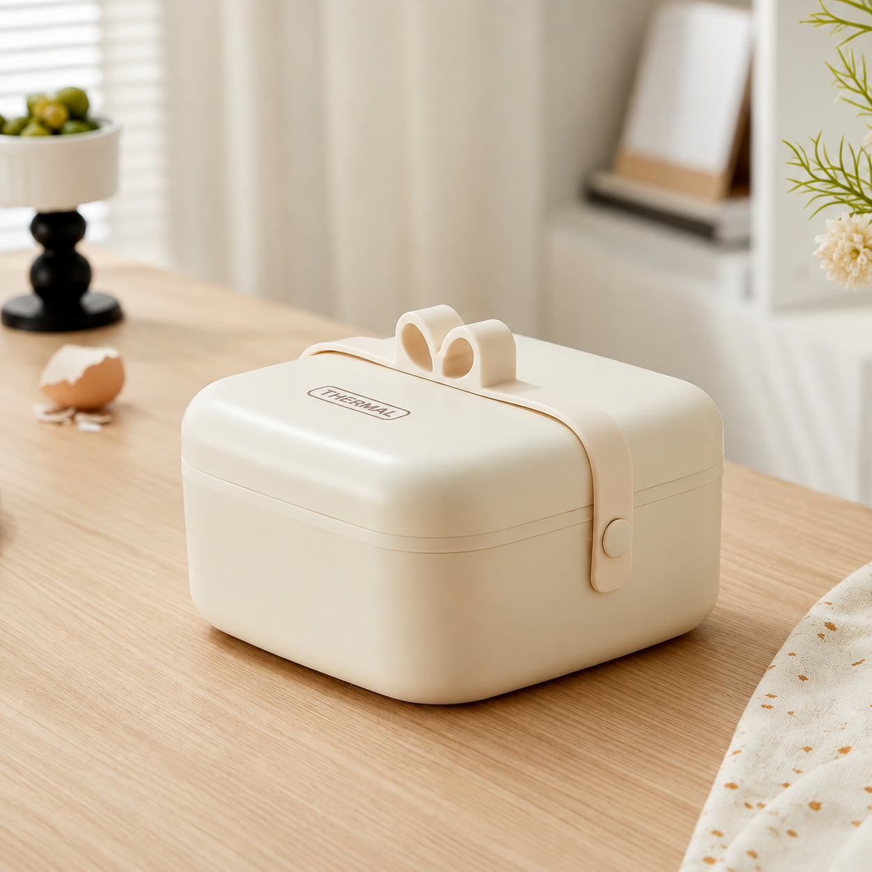 Compact Electric Heating Lunch Box